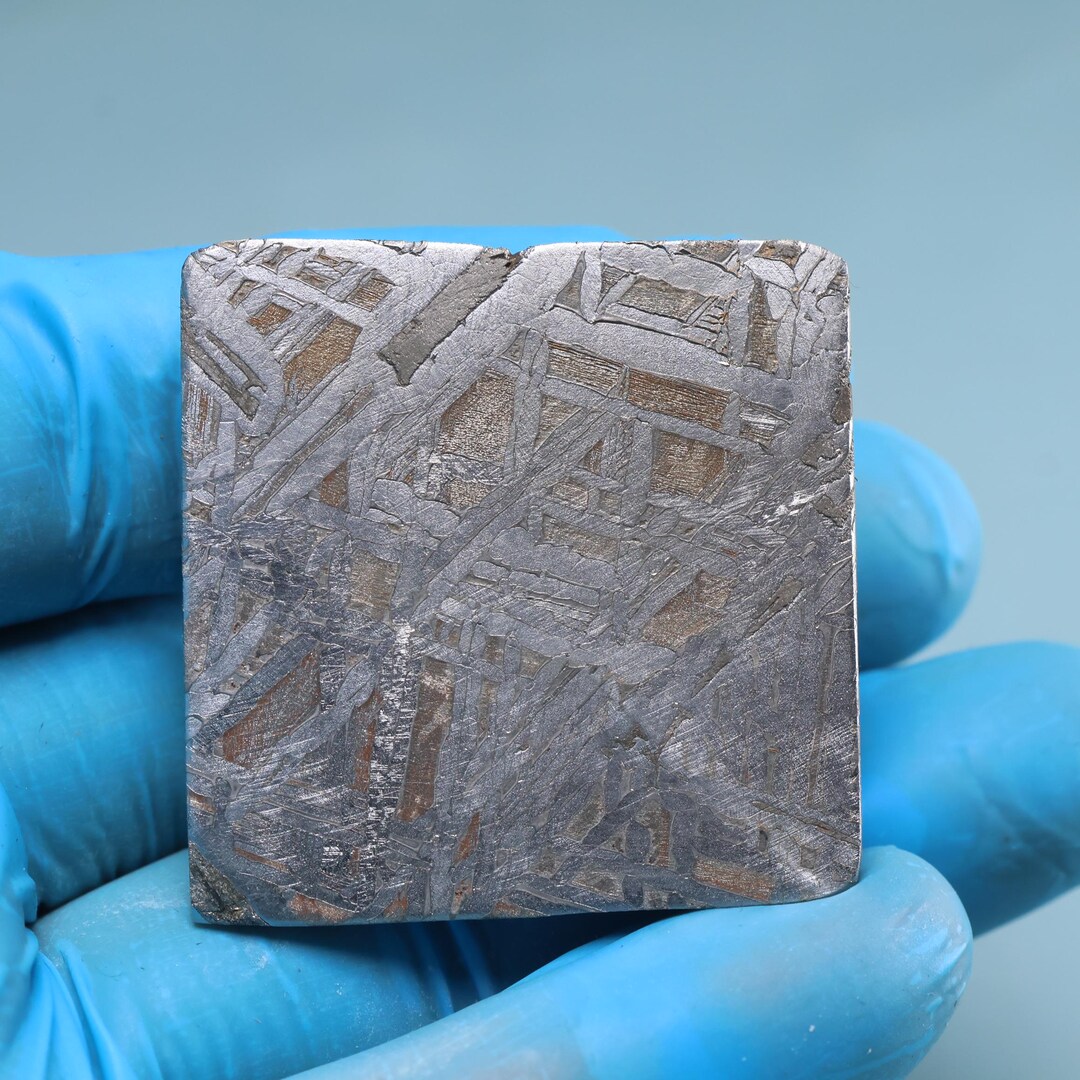 92G Natural Iron Meteorite Slice Specimen Section Iron Meteorite ...