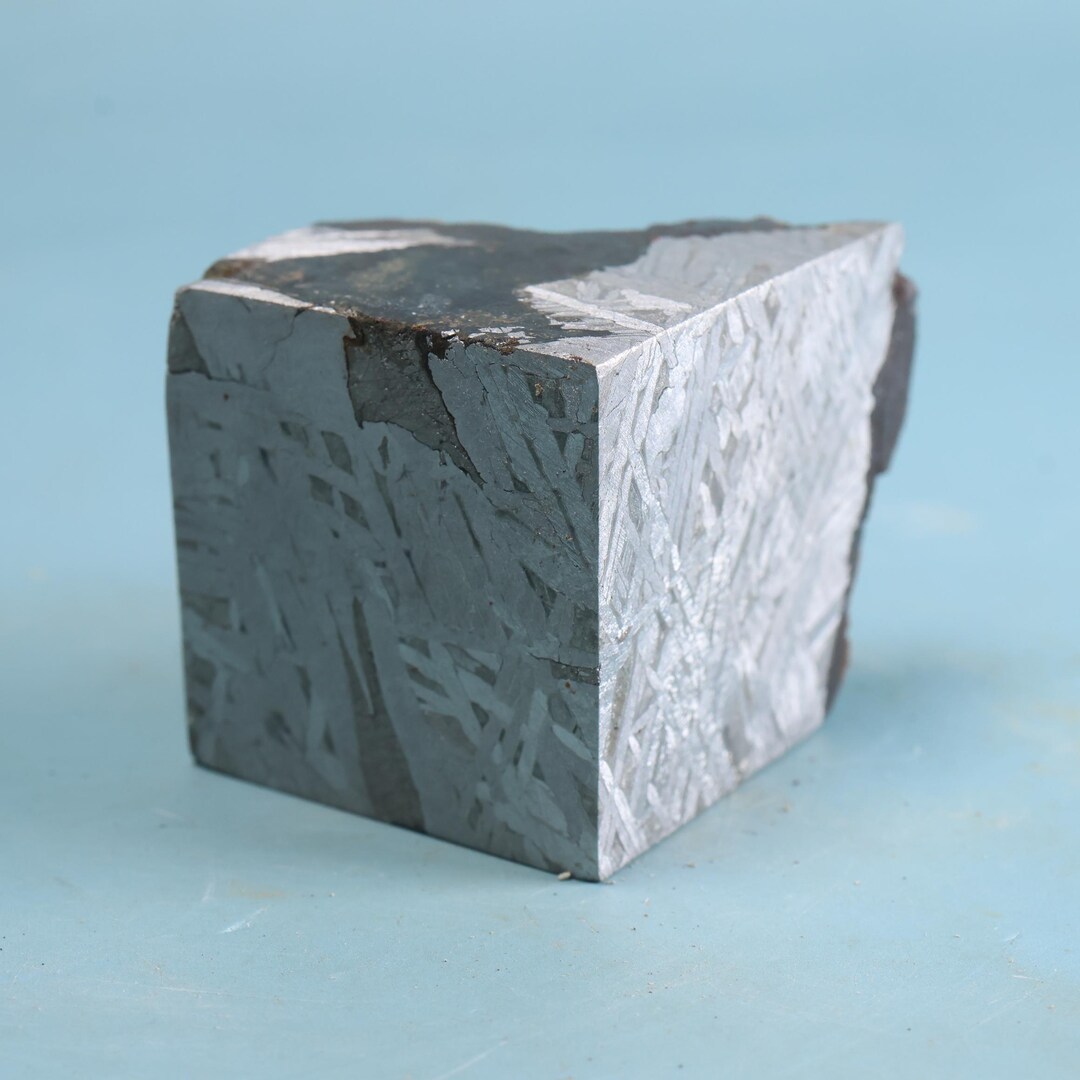 164G Natural Iron Meteorite Slice Specimen Section Iron Meteorite ...