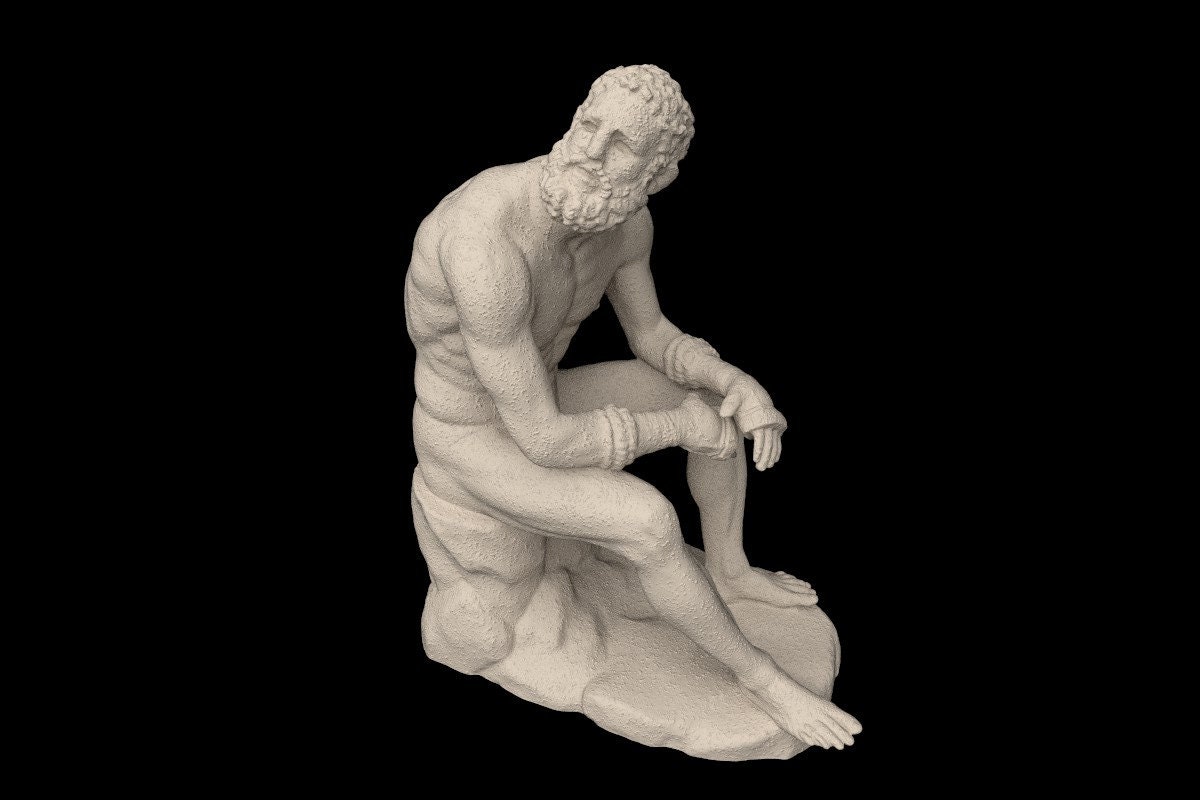 Boxer at Rest Sculpture Boxing Statue Greek Art Roman - Etsy Boxer at Rest Sculpture Boxing Statue Greek Art Roman - Etsy