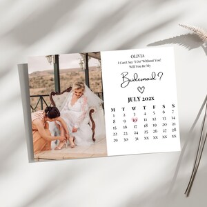 Modelo de cartão de proposta de madrinha, cartão de proposta de calendário, cartão de madrinha de calendário, você será minha madrinha, cartão editável para impressão