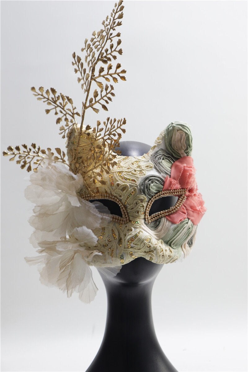 Masquerade Masks Women Fox Etsy