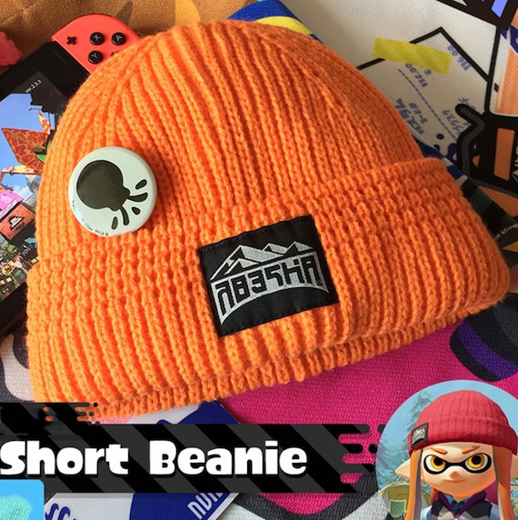 Splatoon Weave/knit Hat - Short Beanie - Inkline - Etsy