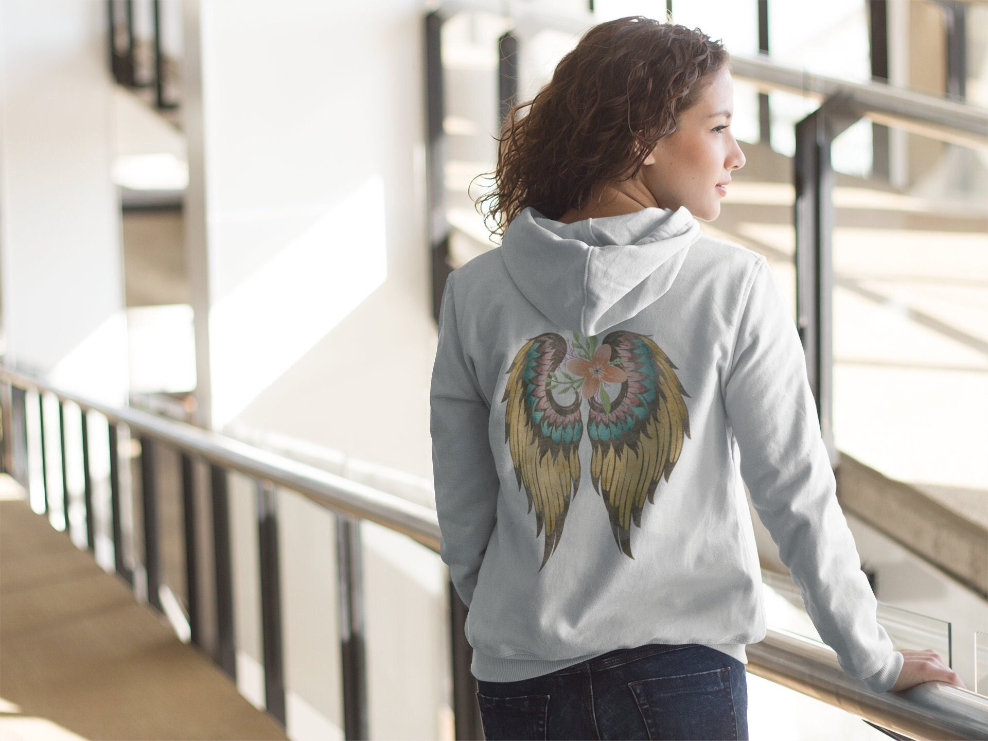 Angel wing sweater - Etsy France