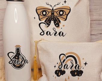 Personalized gift pack, gift for her, original gift for women, birthday gift, bohemian style gift box, personalized set