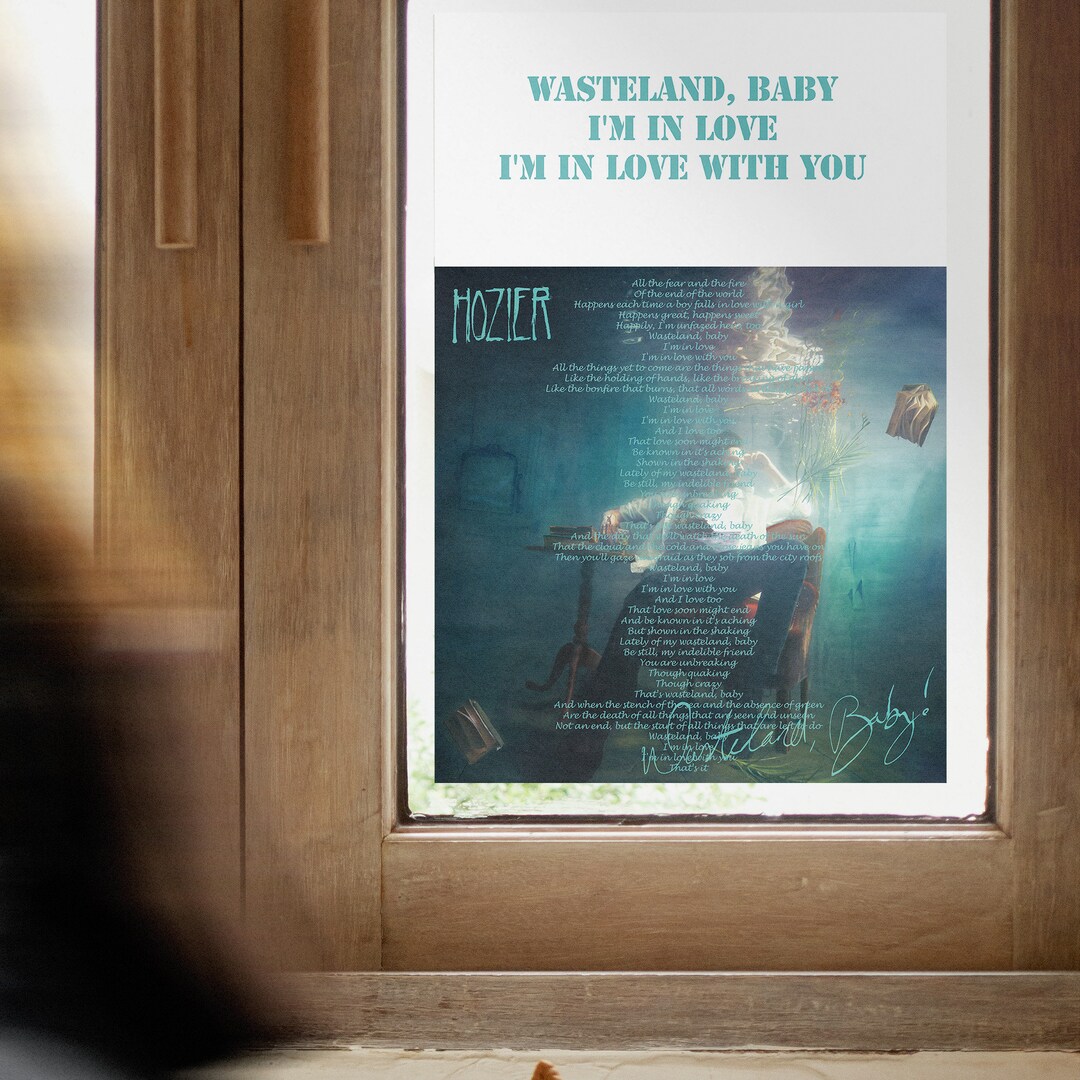 Hozier Poster Wasteland Baby Album Cover Hozier Album Etsy