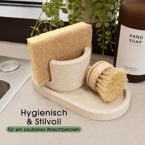 Handgemachtes schwammablage