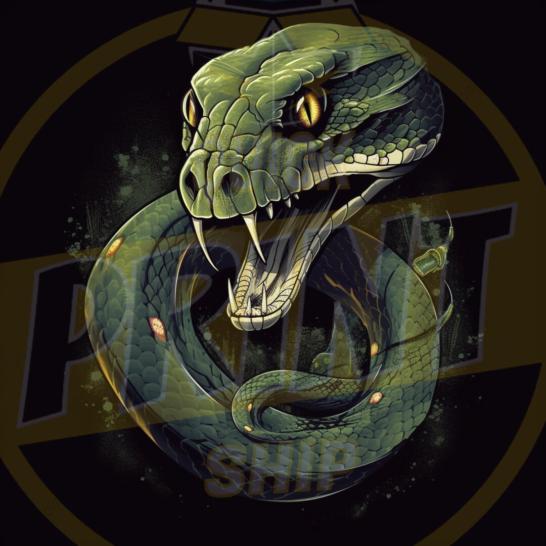 Python Design | Digital Image File | Snake | Scary T-shirt - Etsy