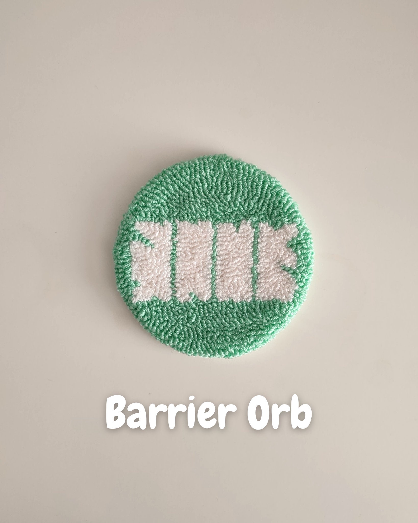 Valorant Sage Coaster | Punch Needle Coaster | Gamer Gift | Handmade ...