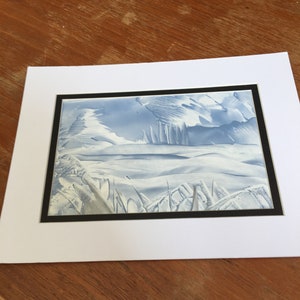 wall decor, framed picture, encaustic art