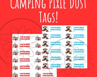 Pixie Dust Tags/FE Stickers/Ft Wilderness