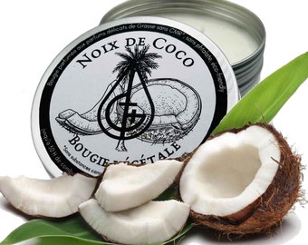 Coconut Candle 30 Hours Scented Candle Coconut