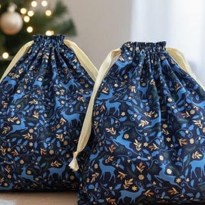 Sac bouchon en tissu, emballage, cadeau écologique et réutilisable
