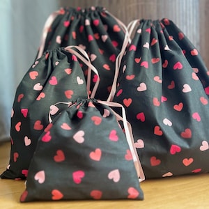 Busta in cotone riutilizzabile zero rifiuti, idea regalo Packaging ecologico da offrire e riutilizzare