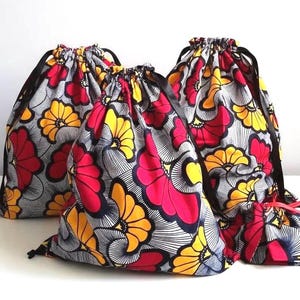 Wiederverwendbarer Geschenkbeutel aus gewachstem Baumwollstoff, Zero Waste; wiederverwendbares Furoshiki für umweltfreundliche Aufbewahrung; Geschenkidee