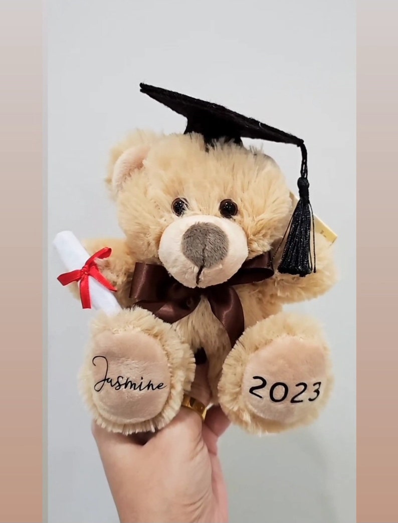 Personalised Graduation Teddy 16 cm