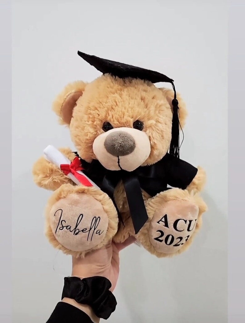 Personalised Graduation Teddy 23 cm