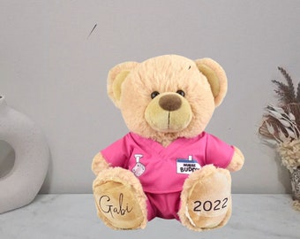 Personalised Nurse Teddy