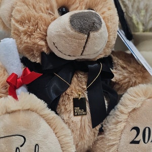 Personalised Graduation Teddy image 2