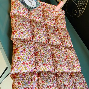 Bouillotte XXL 30x45cm environ graines de lin tropicale
