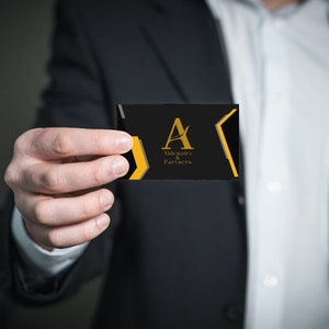 Visitekaartje sjabloon, kleine visitekaartjes, echt visitekaartje, modern en professioneel, afdrukbaar DIY-visitekaartje.