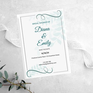 Imprimible para la hermosa novia para ser tarjeta, tarjeta de despedida de soltera, tarjeta floral rosa, boda, tarjeta para la novia, despedida de soltera, descarga instantánea