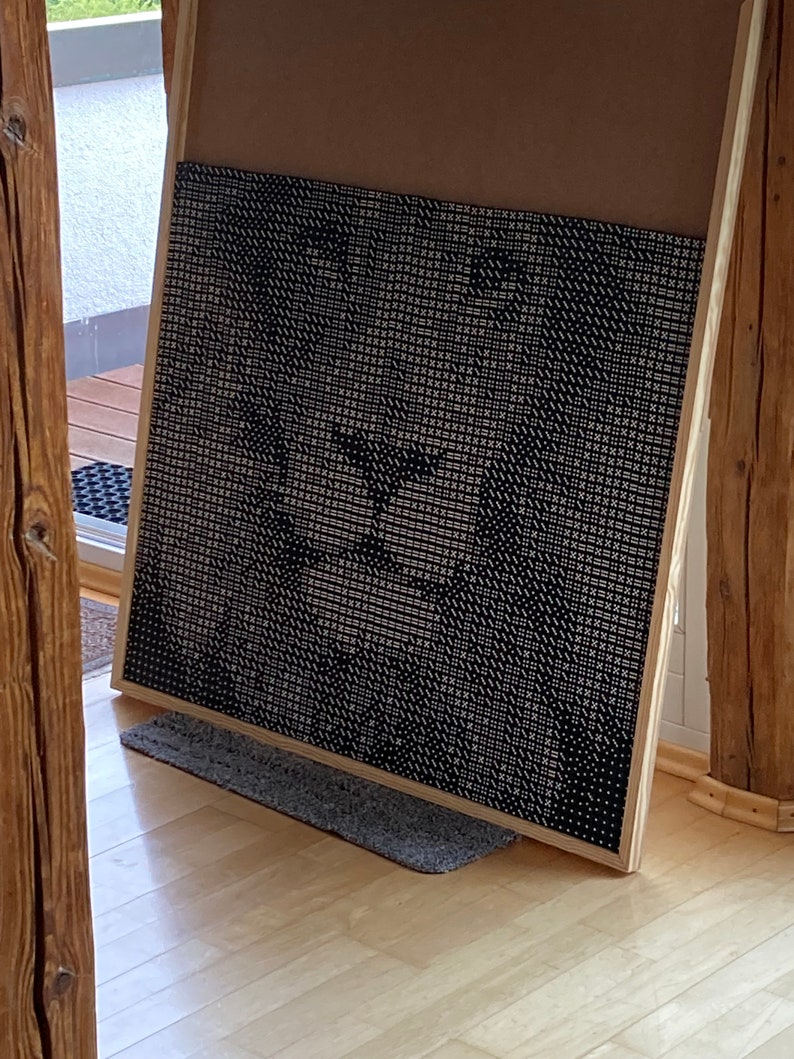 Dice Mosaic Instructions Lion Etsy