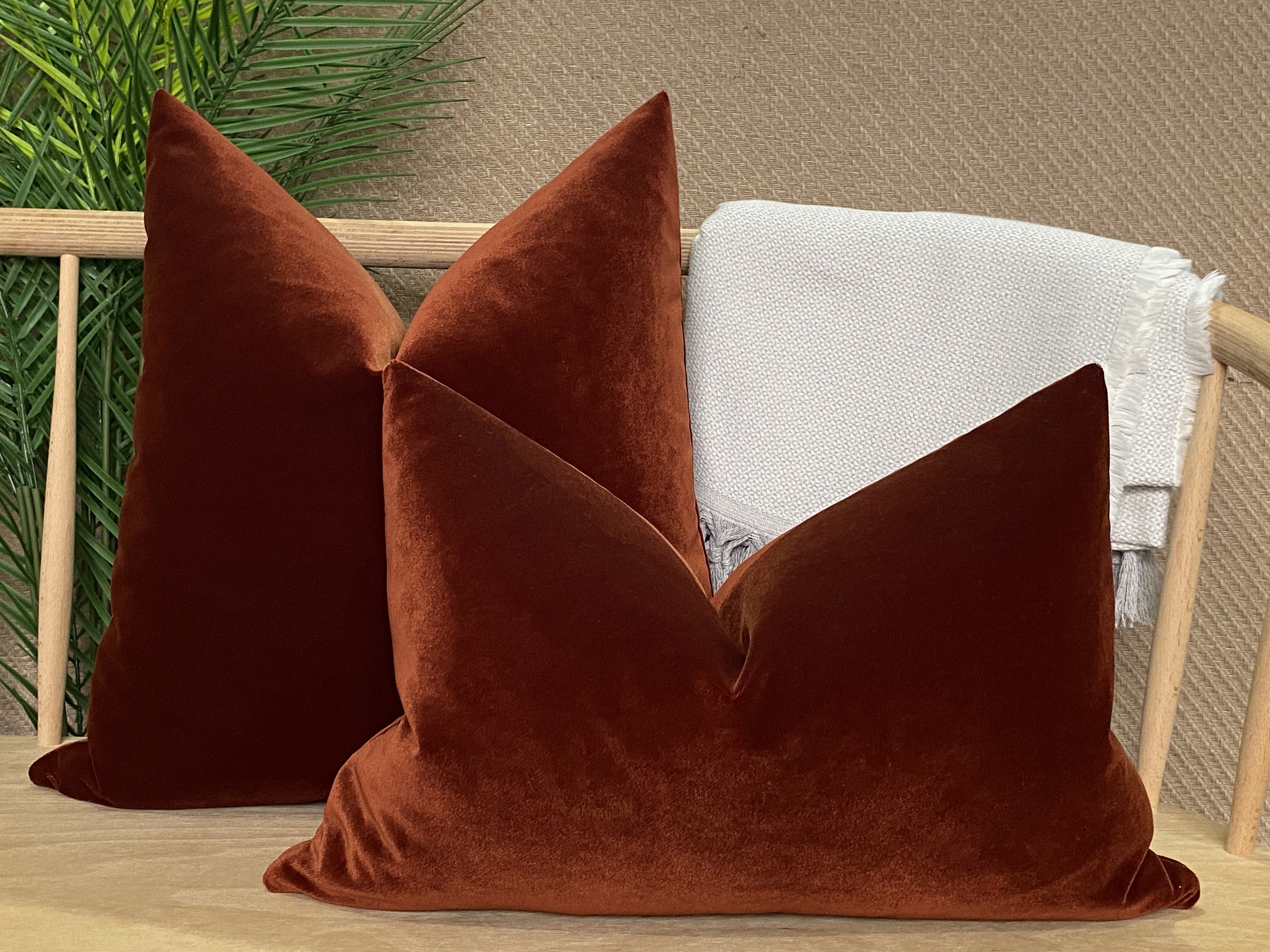 Rust coloured pillows new arrivals