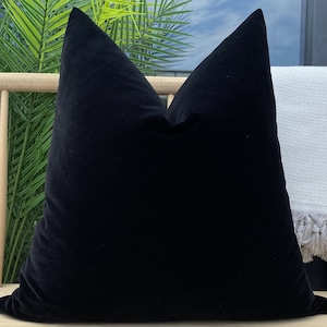 Black Velvet Pillows Etsy Singapore