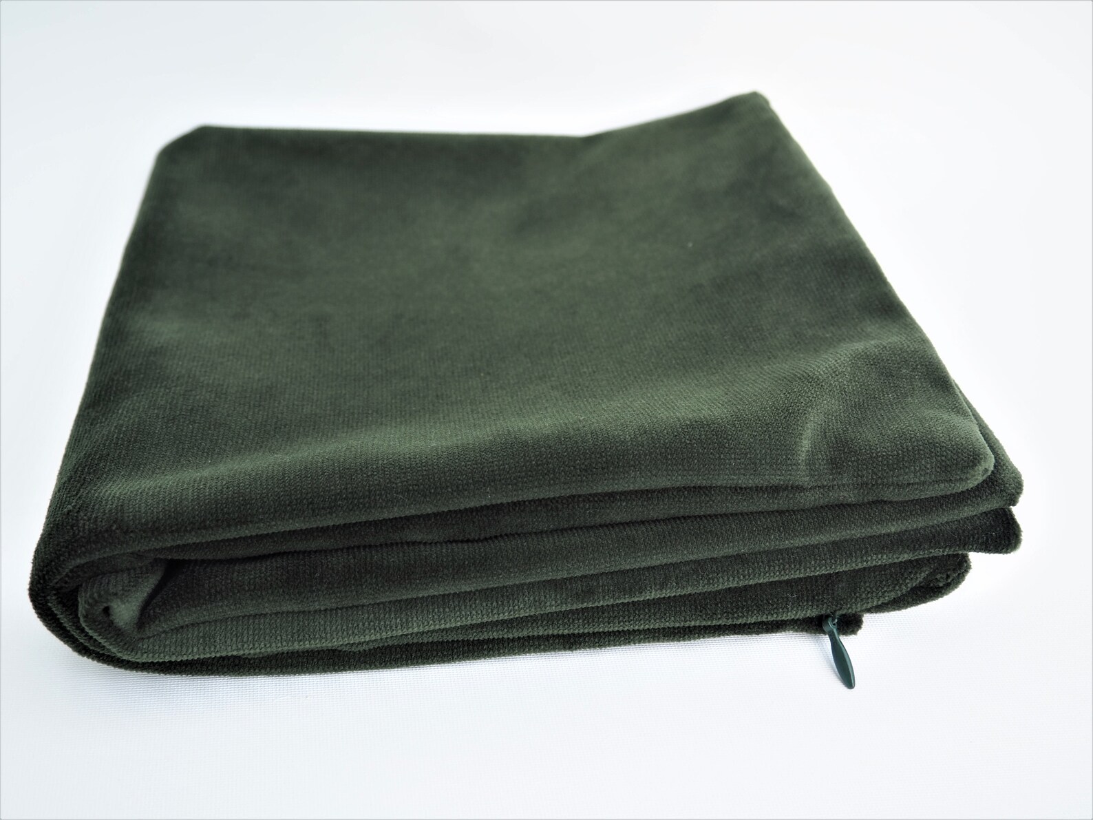 Dark Green Velvet Pillow Cover Matt Velvet Pillow Cushion Etsy