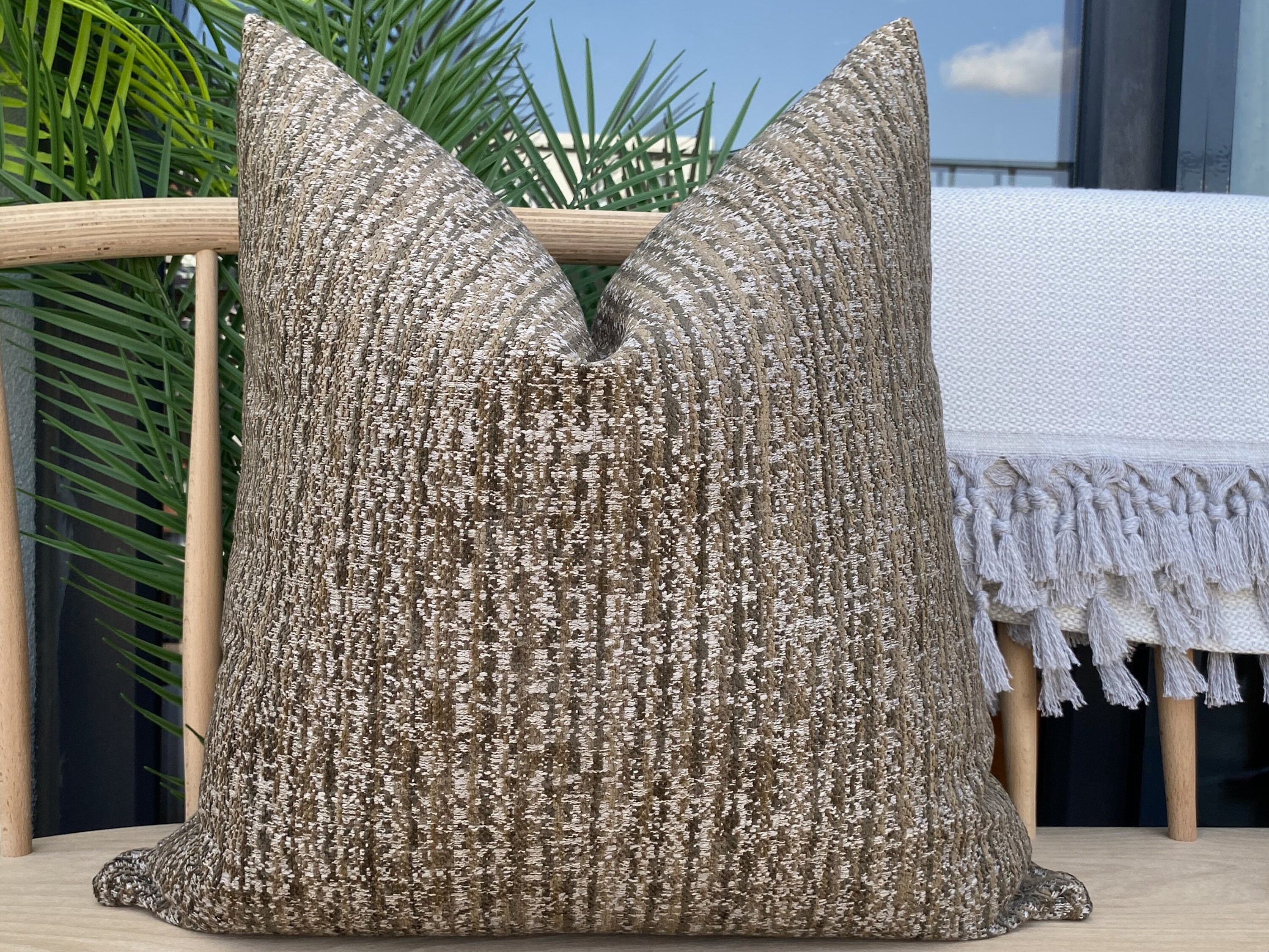 Green Boho Pillow Etsy