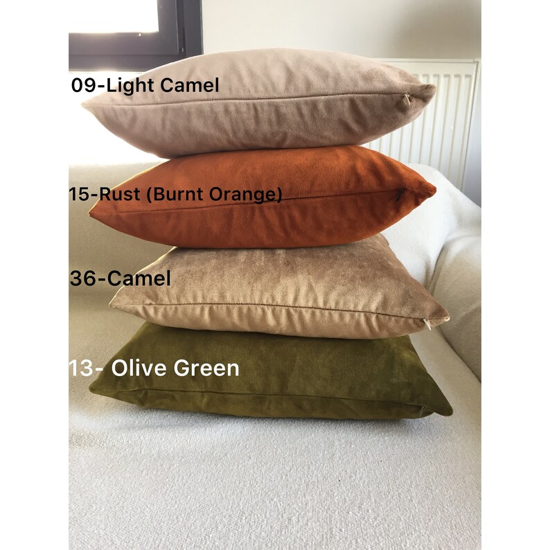 Matte Velvet Pillow Cover Comfortable Soft Velvet Pillows Etsy