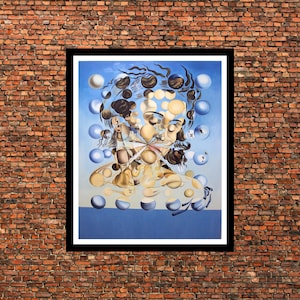 Galatea of the Spheres Wall Art, Salvador Dali, Galatea of the Spheres Canvas, Huge Canvas Home Decor, Salvador Dali Art