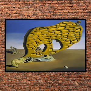 額装品/The Enigma/サルバドール ダリ/アート/ポスター/インテリア