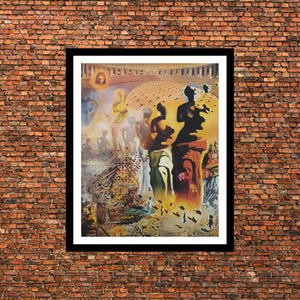 SALVADOR DALÍ &#39;Hallucinogenic Toreador&#39;  Signed Print &#39;Surrealist Art&#39; Wall Decor Art Prints Room Decor Gift