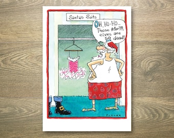 Humorous Christmas Card