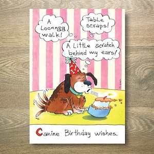 Humorous Birthday Card