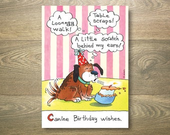 Humorous Birthday Card