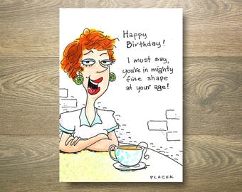 Humorous Birthday Card