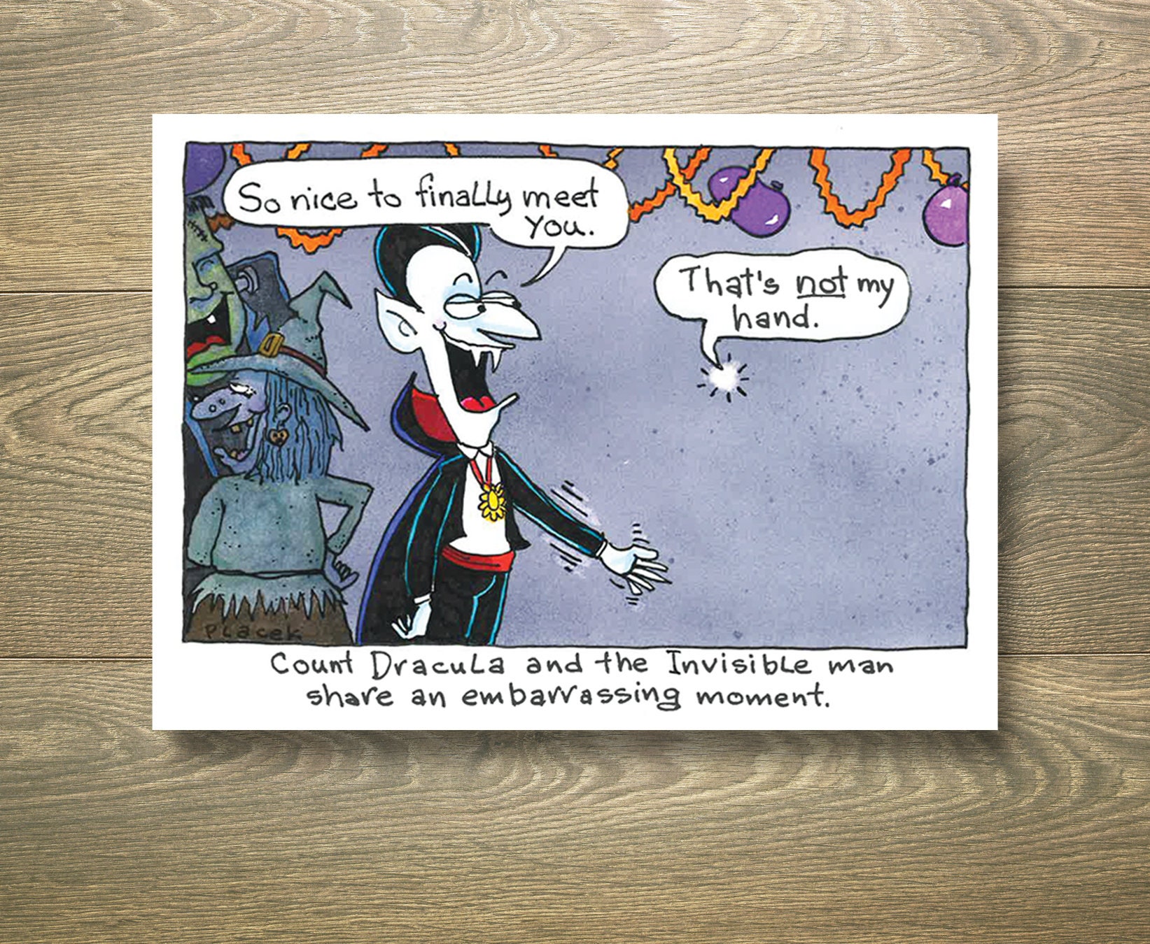 Humorous Halloween Card