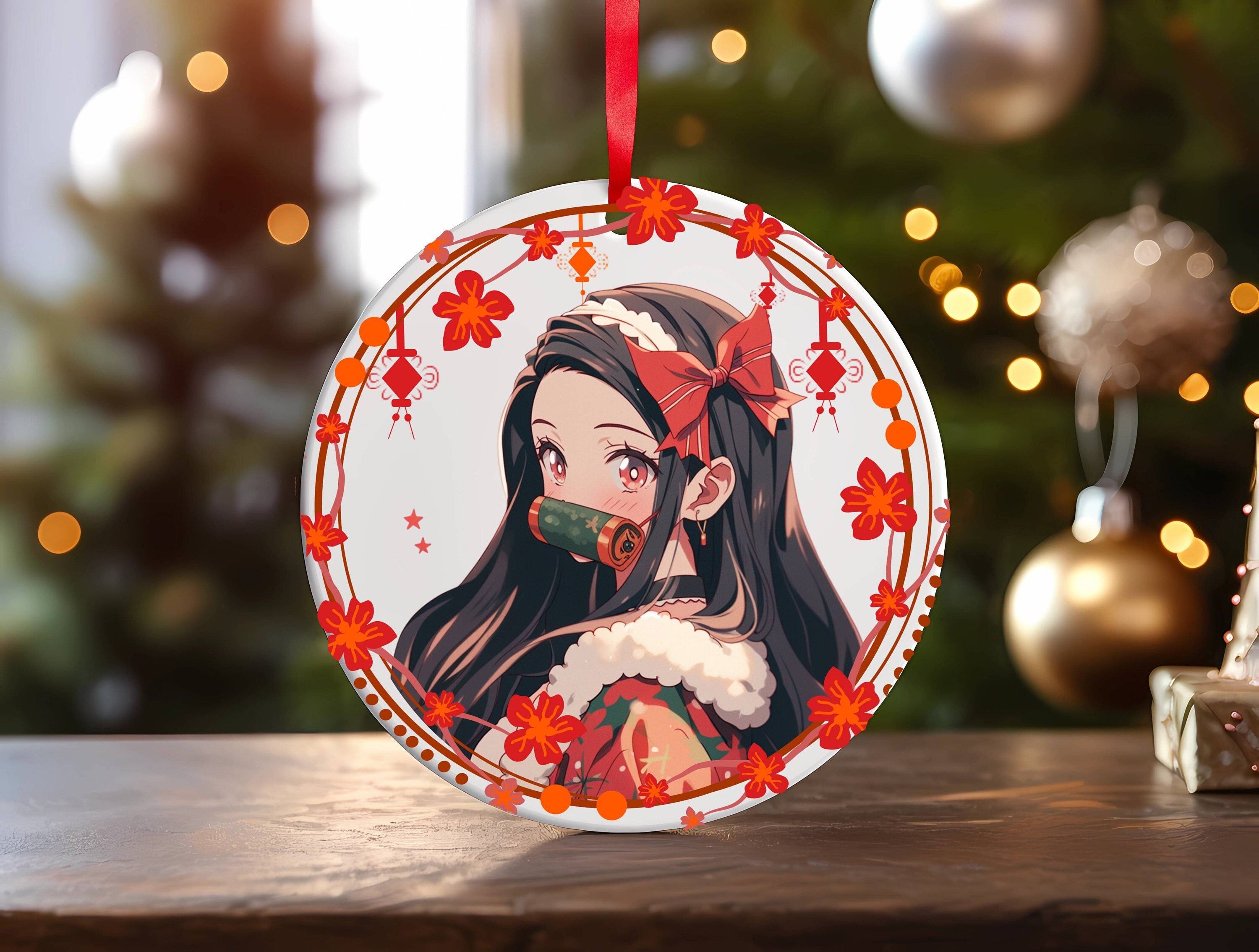 Anime Demon Slayer Super Cute Ornaments 4pcs – Linoos