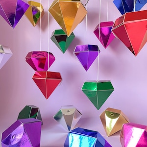 Modèle de boîte de diamant