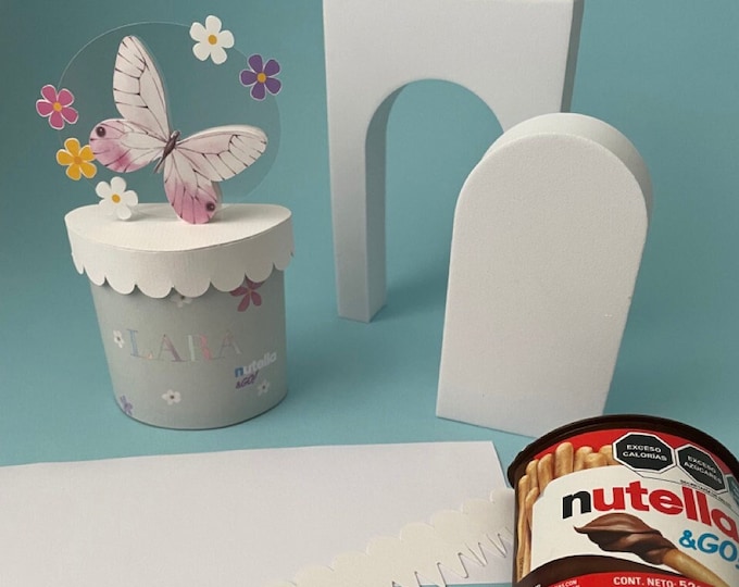 Nutella and Go Template - Etsy