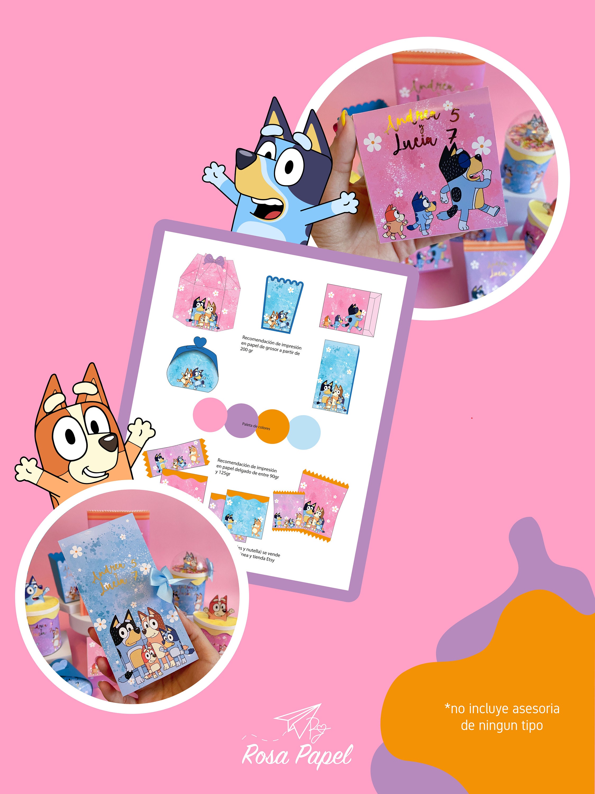 11-Pack Printable Favor Kit
