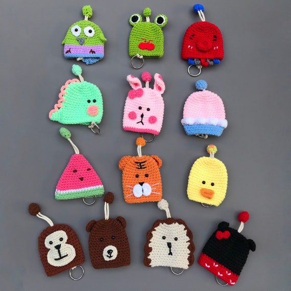 Keychains Key Tags Key Rings Collectibles Animal Patterns For Girls Kids  Toy 