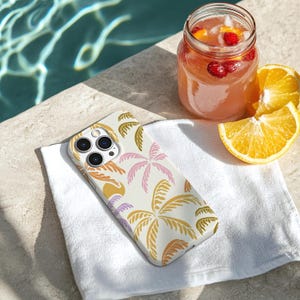 iPhone tough case mockup for Summer.
Display your artwork in this unique iPhone case mockup and post it on your shop and social media. Perfect for small business artists who want to showcase their designs.
This mockup displays an iPhone by the pool.