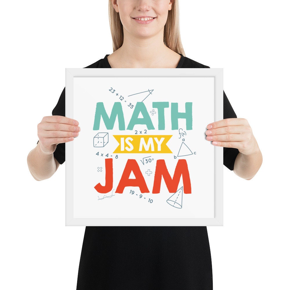 Funny Math Poster for Kids Maths Gifts Etsy