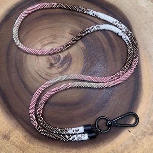 Beaded lanyard