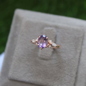 Purple stone ring - Etsy 日本