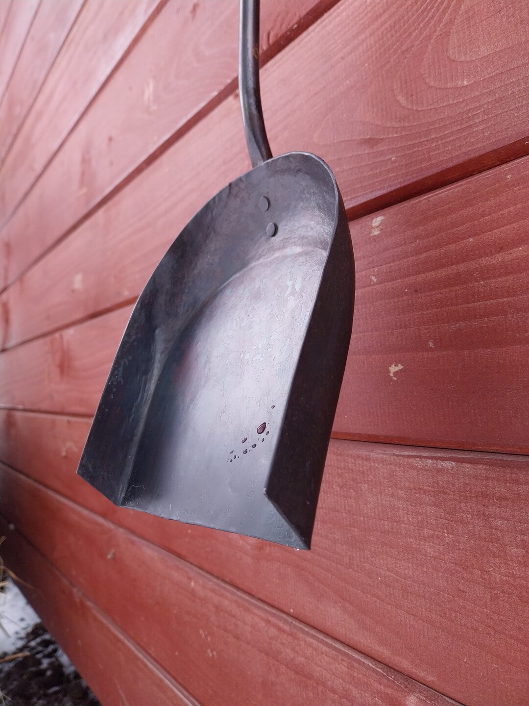 Ash Shovel.blacksmith Fireplace Tool. Wrought Ash Etsy