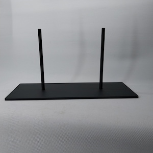 Steel Base For Sculpture.Art Object Stand.Metal Base. Sculpture Stand 300x100x5mm (11.8&quot;x4&quot;)
